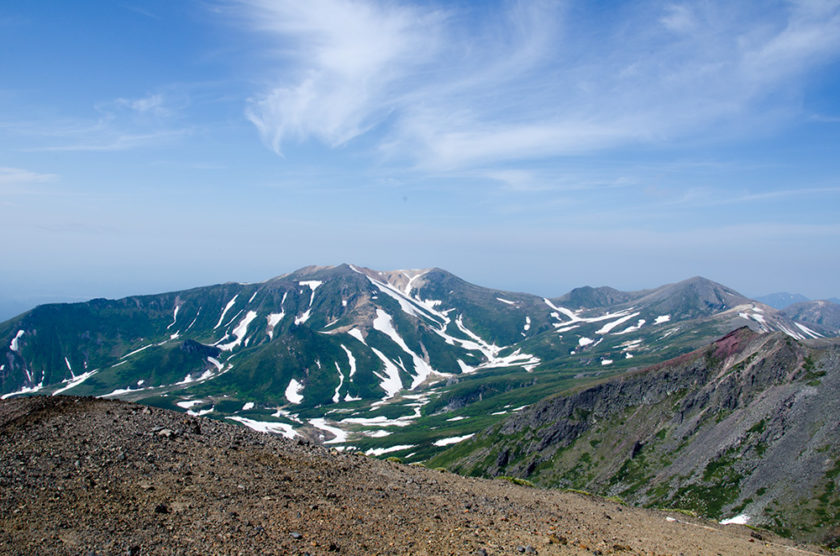 Mt.Asahidake, climbing to the summit, the highest mountain in Hokkaido ...