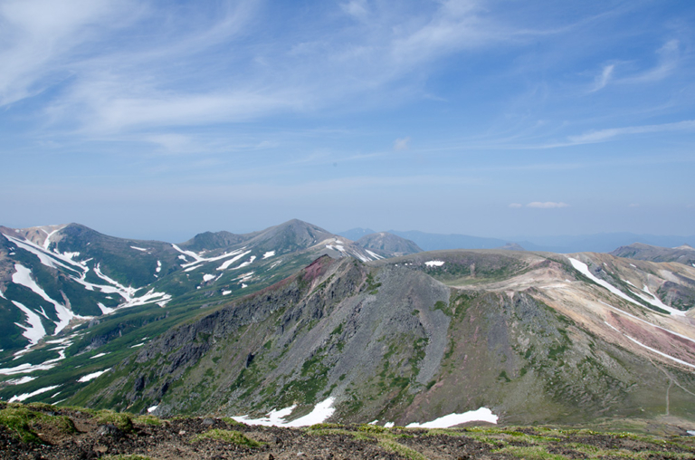 Mt.Asahidake, climbing to the summit, the highest mountain in Hokkaido ...