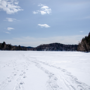 How to get to Lake On-neto, mysterious lake near Lake Akanko in Winter