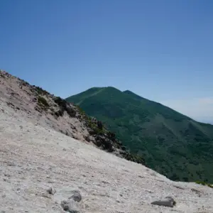 View of Mt. Annupuri from near the summit.