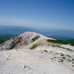 Looking north from the summit.