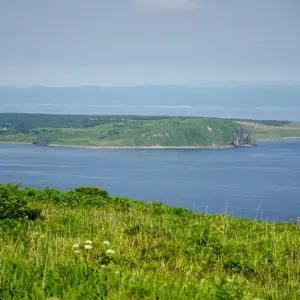 a view of Yagishiri Island