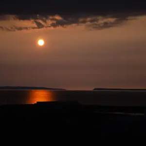 Sunset on Teuri Island