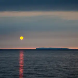 Sunset on Teuri Island