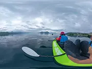 Kayaking on the Calm Waters of Lake Toya, 19 June 2022