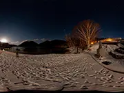 A Night by Lake Shikaribetsu in Early Winter, 21 November 2021